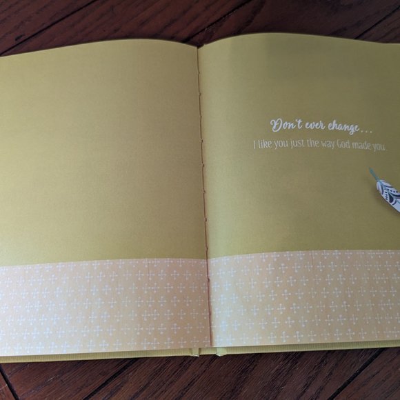 Hallmark You Are a Blessing Gift Book with Removable Cross Inscription For Craft - Picture 6 of 8